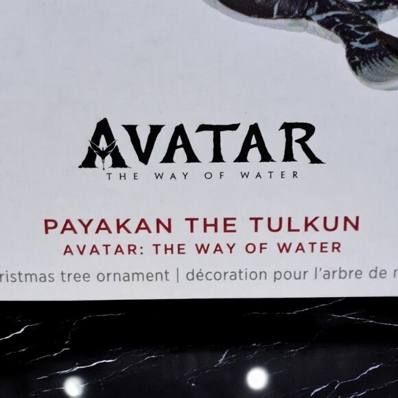 2024 Hallmark Payakan the Tulkun Avatar: The Way of Water Keepsake Ornament - Picture 9 of 9